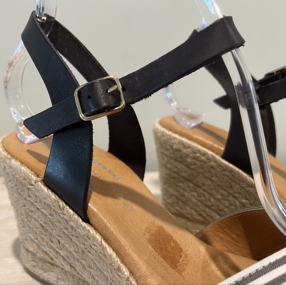 Eric Michael Tabitha Woven Espadrille Wedge Sandal Size 39EU - Picture 8 of 12